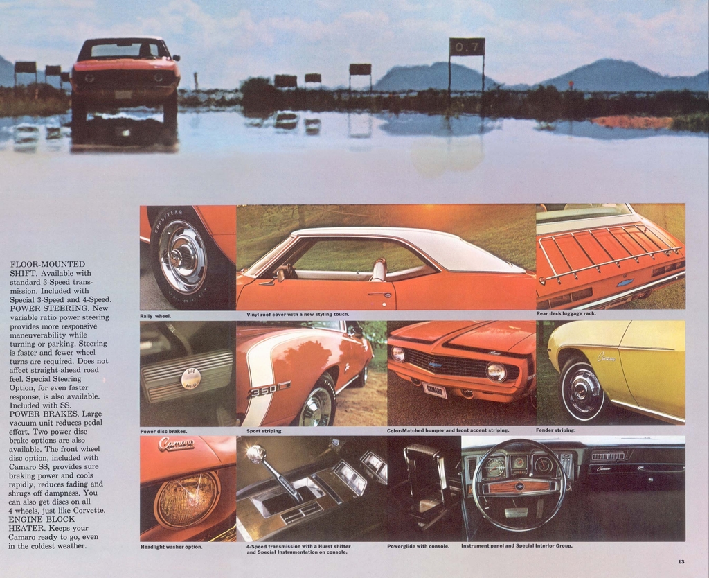 1969 Chev Camaro Prestige Brochure Page 5